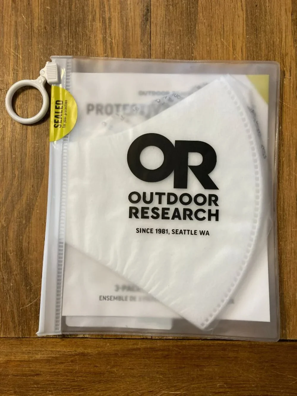 OR Outdoor Research essential face mask filter 3 pack x3 disposable NEW SEALED
